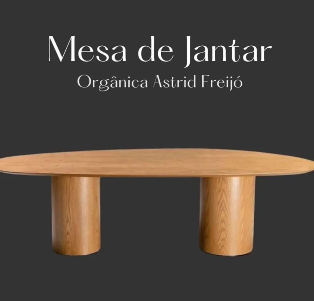 Mesa de Jantar Orgânica Astrid Freijø