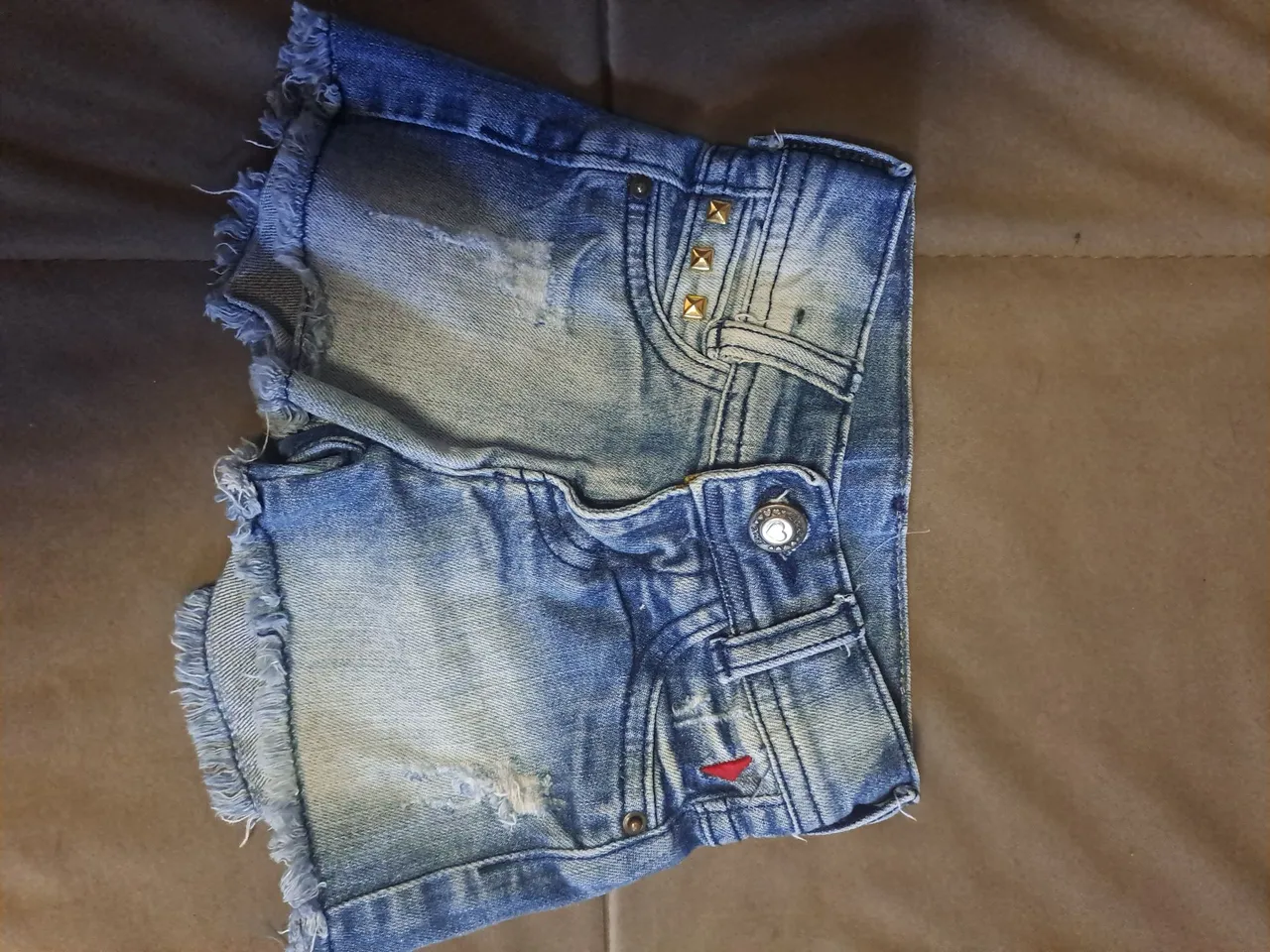 Shorts Jeans Baby Detalhes Modernos
