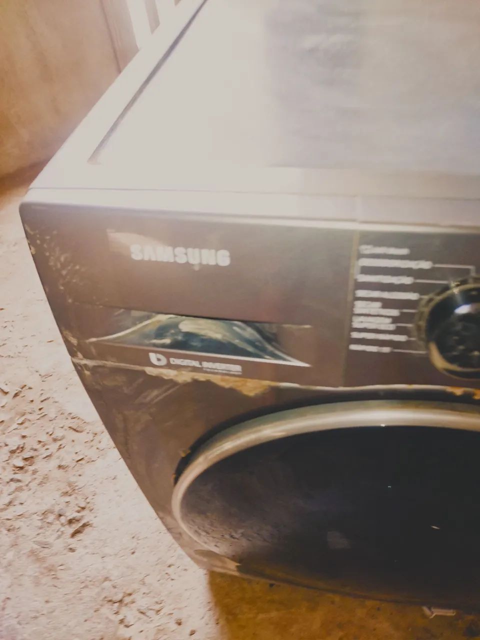 Máquina de secar e levar 