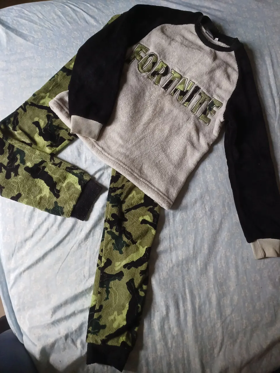 Pijama Infantil Fortnite Camuflado
