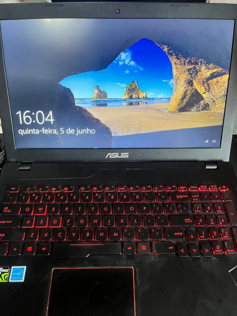 Notebook Gamer Asus GL553VD