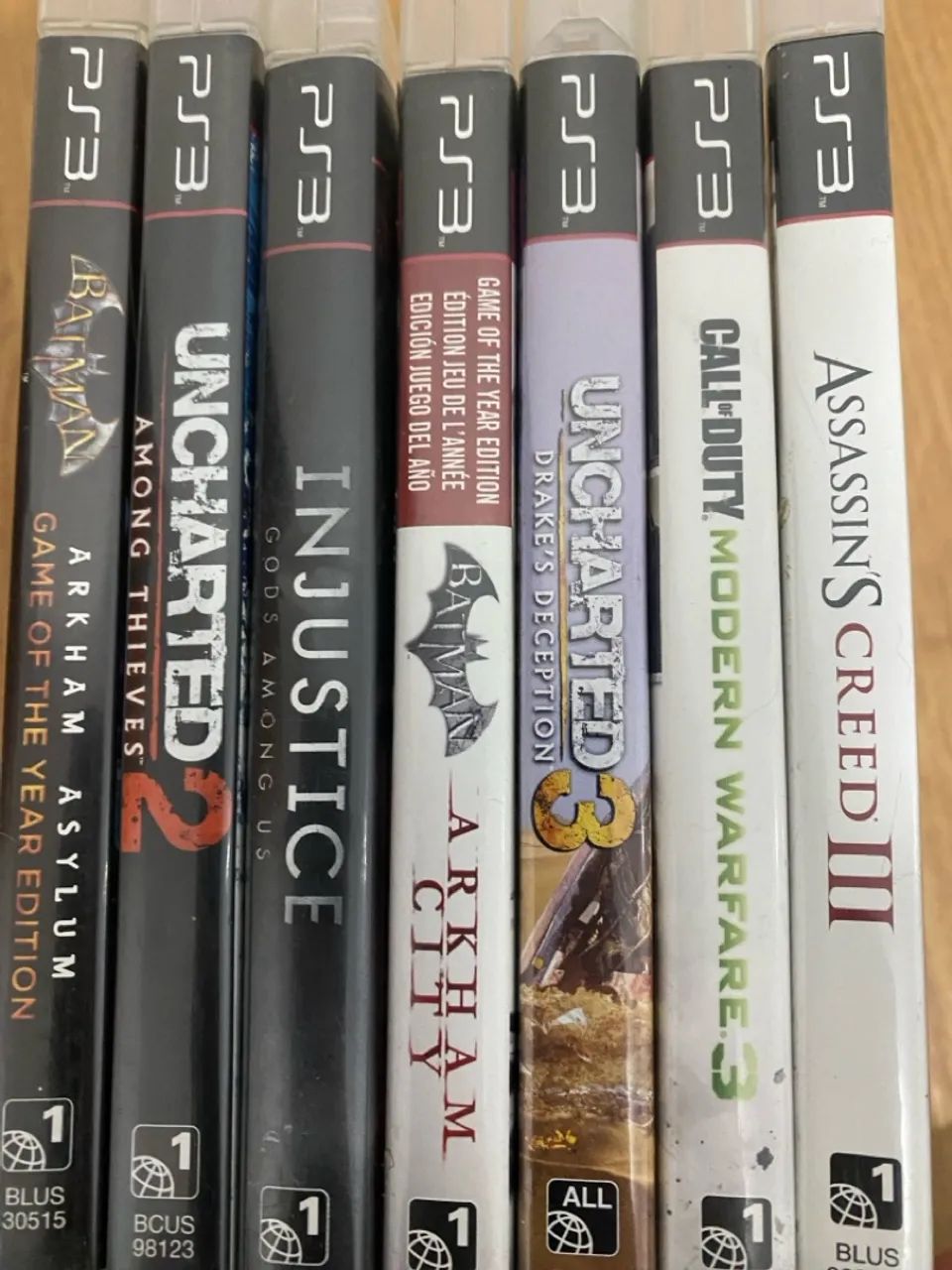 Jogos PS3 - Uncharted, Batman, Call of Duty, Assassin's Creed e mais!