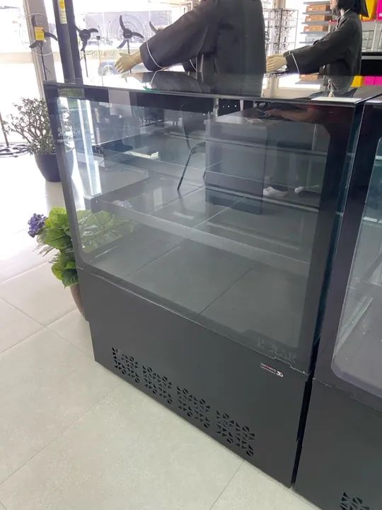 NBVN-1002 VITRINE NATURAL NEW BLACK 1,00M PT - POLAR - Foto 2