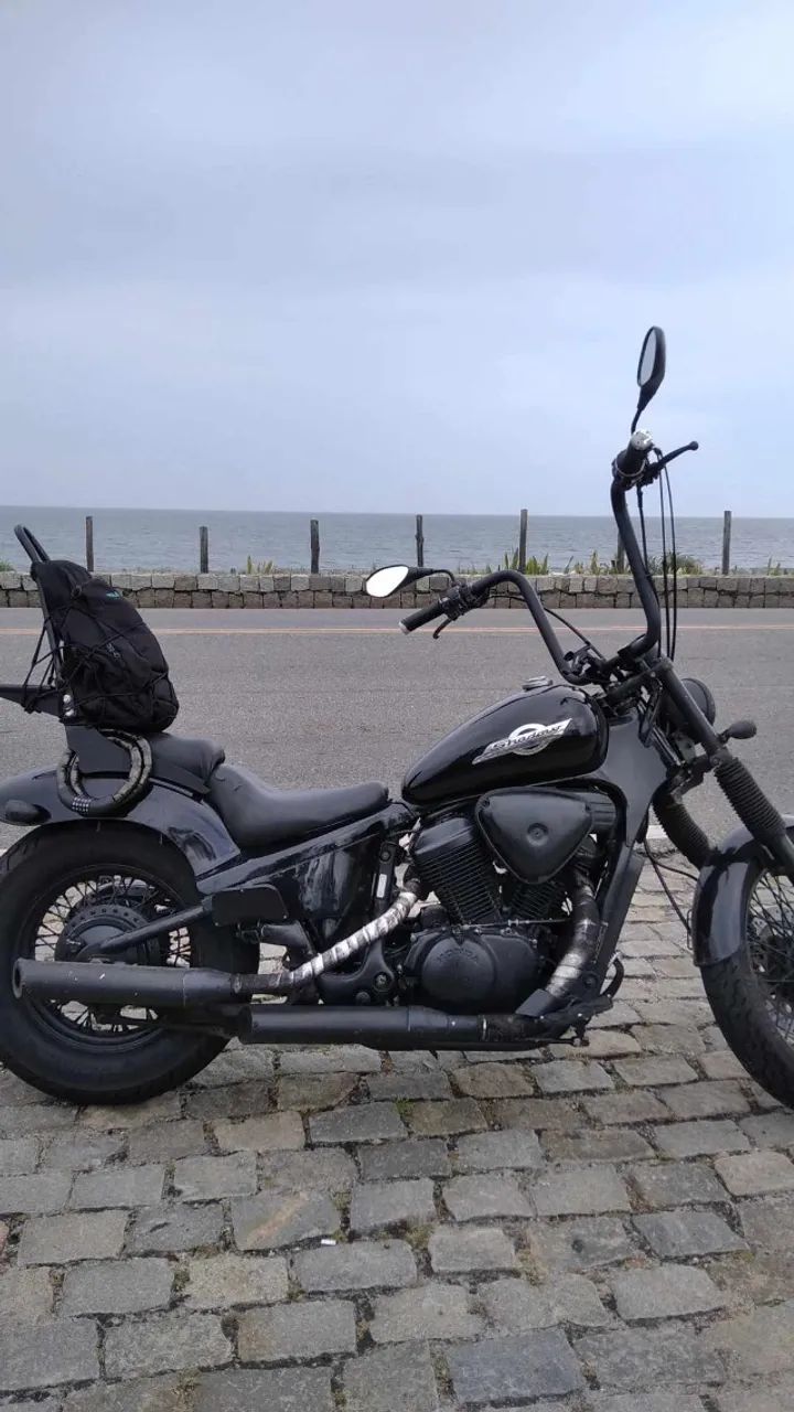 SHADOW 600 2003 - CUSTOMIZADA E IMPECÁVEL ABAIXO DA FIPE!