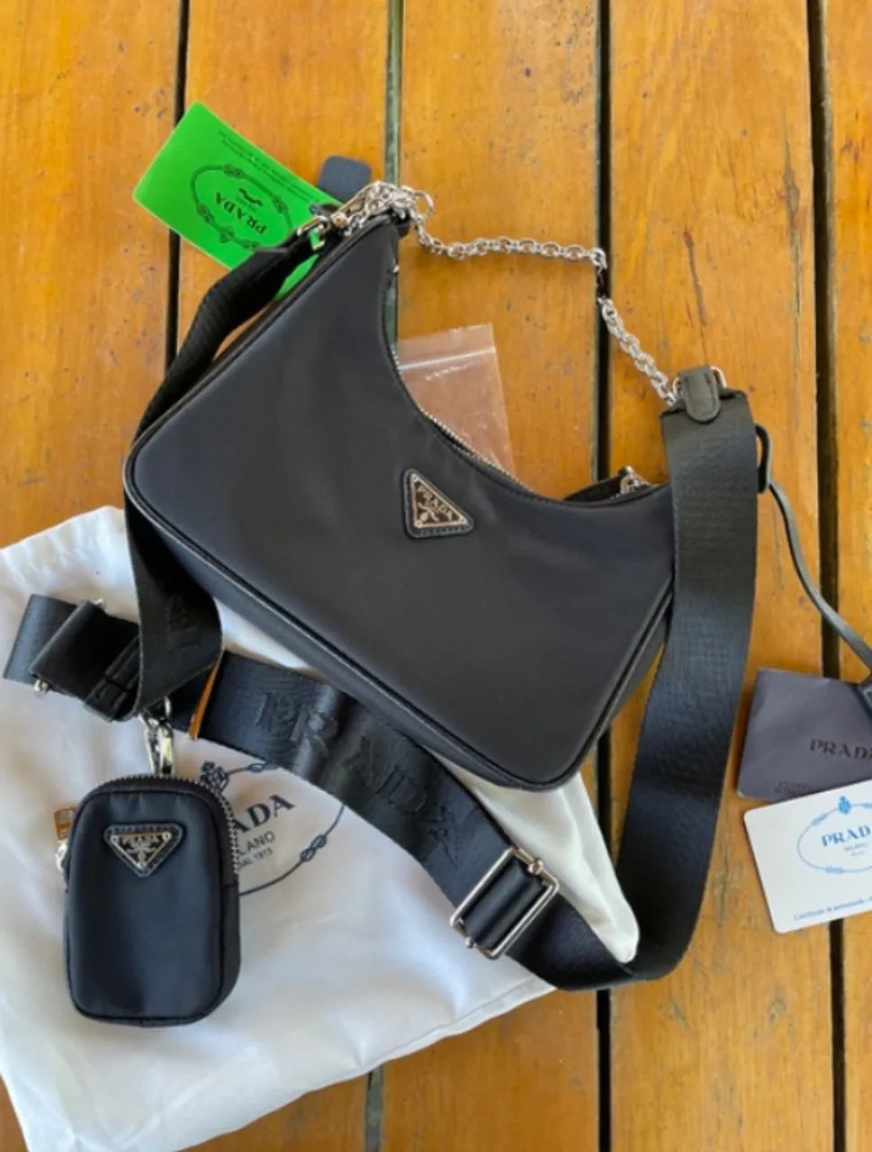 Bolsa Prada Re-Edition 2005 Bolsas, malas e mochilas Cerqueira