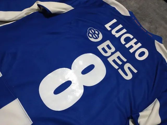 Camisa Oficial Porto Nike 2008-2009, longa, #8 (Lucho González). Praticamente impecável! - Foto 5