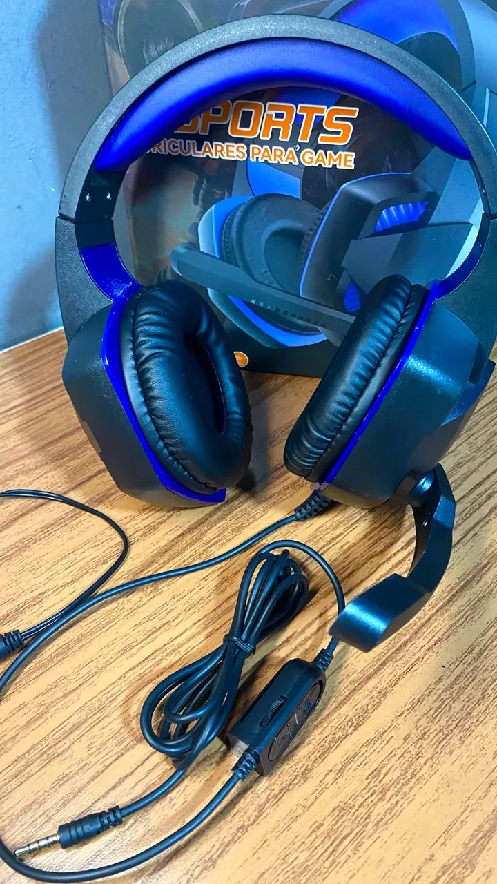 Headset fone gamer com microfone - Foto 2