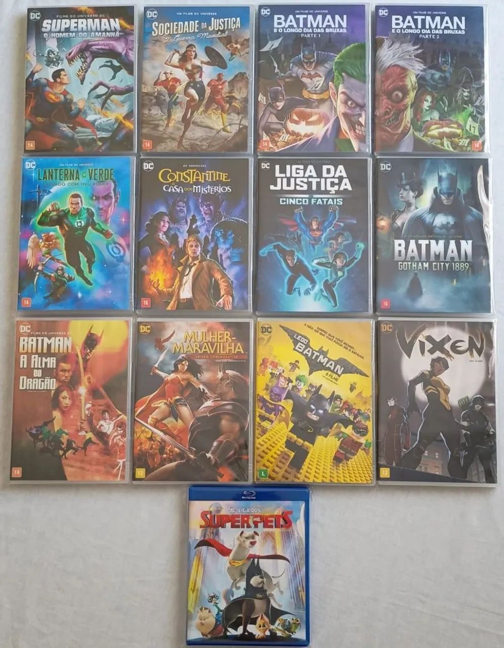 60-ANIMAÇÕES DC COMICS+SÉRIE ANIMADA BATMAN E SUPERMAN(COMPLETAS) - Foto 4