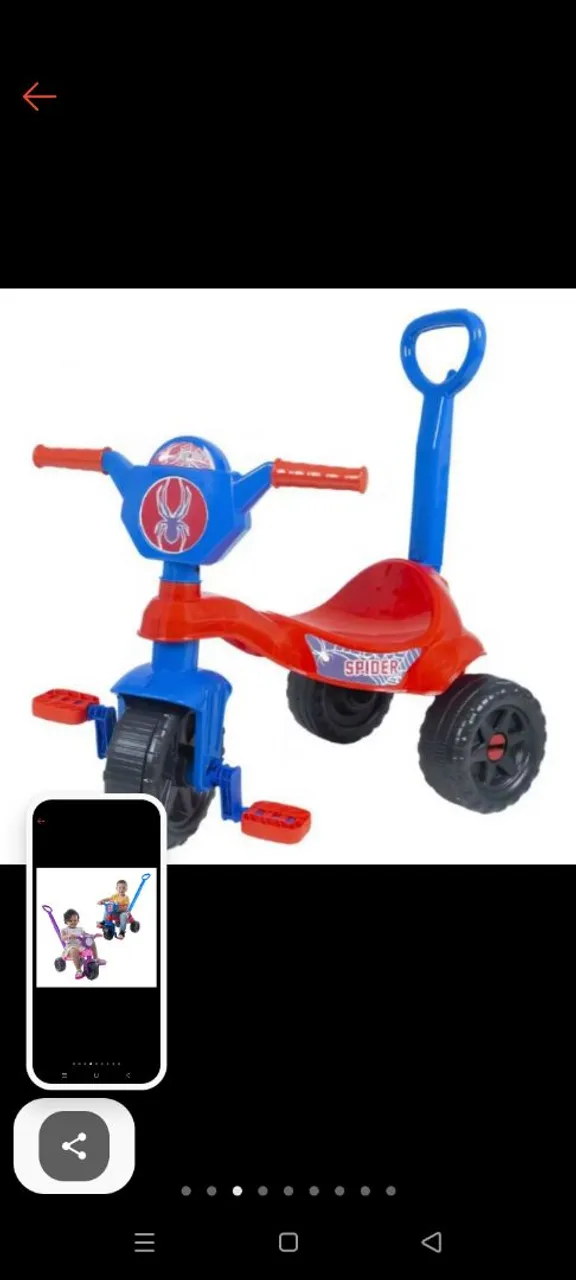 Tricycle Spiderman