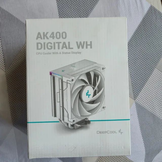Cooler Para Processador Deepcool AK400 Digital, 120mm, Branco - Foto 2