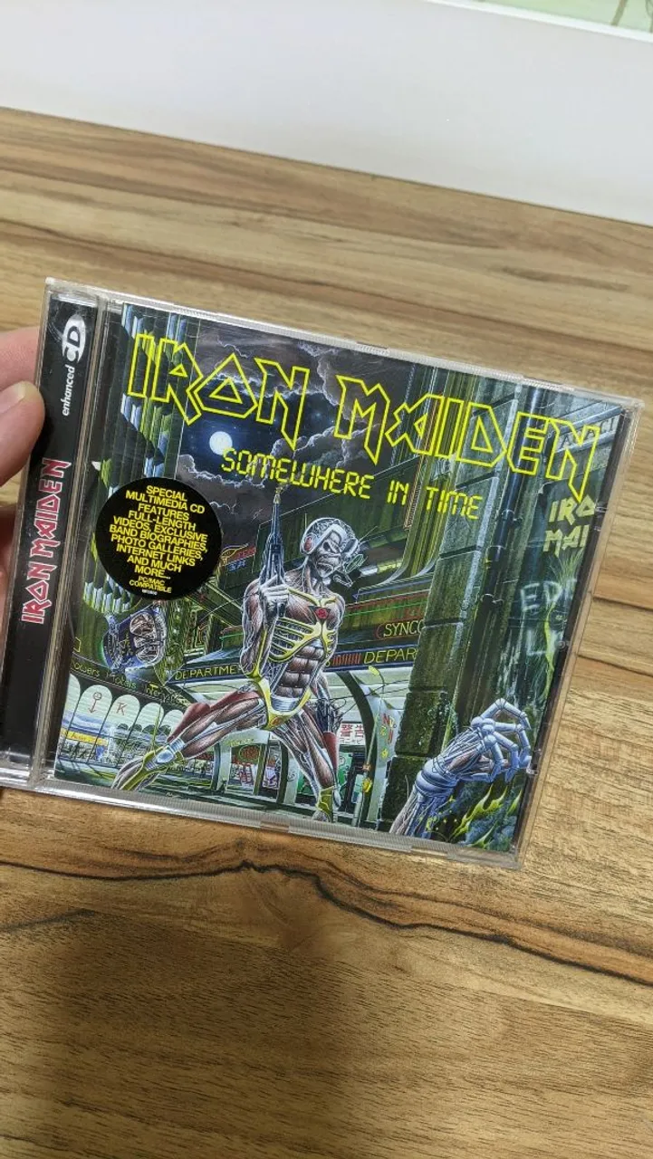Iron Maiden - Somewhere in Time (CD) EUROPEU