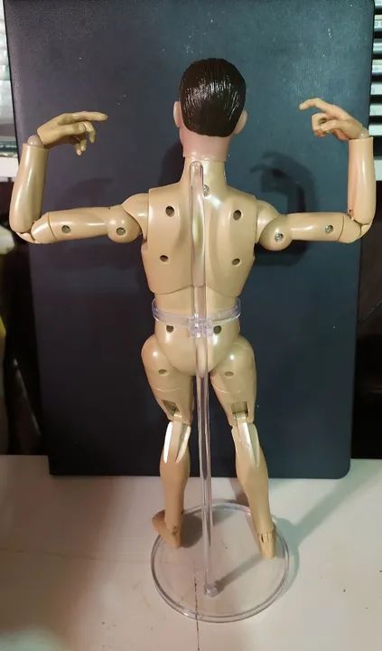 Boneco de ação masculino articulado - Foto 2