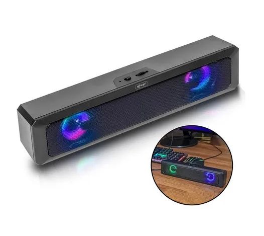 Alto Falante Estéreo Para Computador Soundbar Lehmox Ley-1911