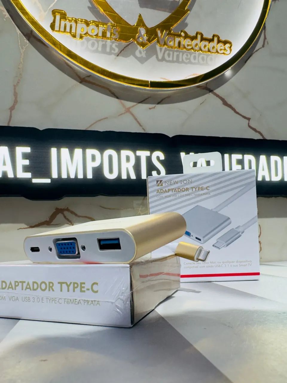 Adaptador USB-C para USB / VGA - Foto 2