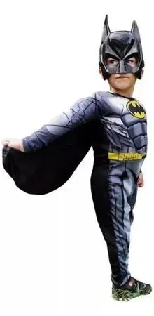 Macacão e boné Batman novo