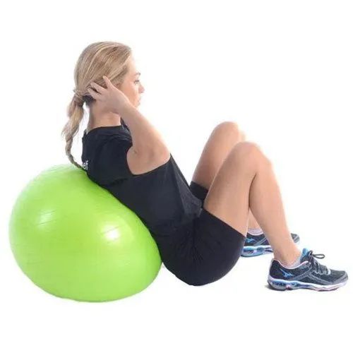 Bola de Ginástica Anti Estouro 55cm - ProAction - Leve de brinde uma faixa de elástico Vol - Foto 3