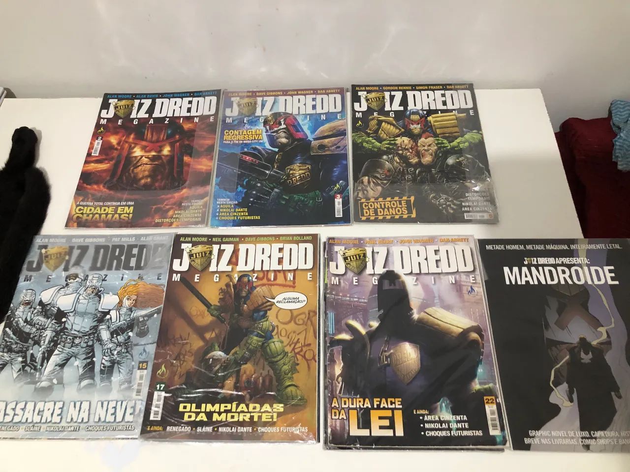 Coleção Juiz Dredd Magazine - Foto 4