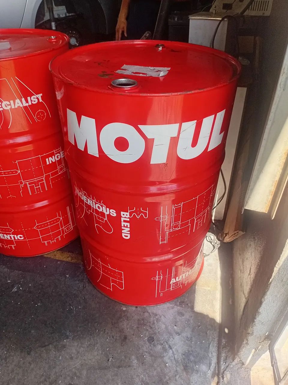 Tambor motul 200litros e 60 litros