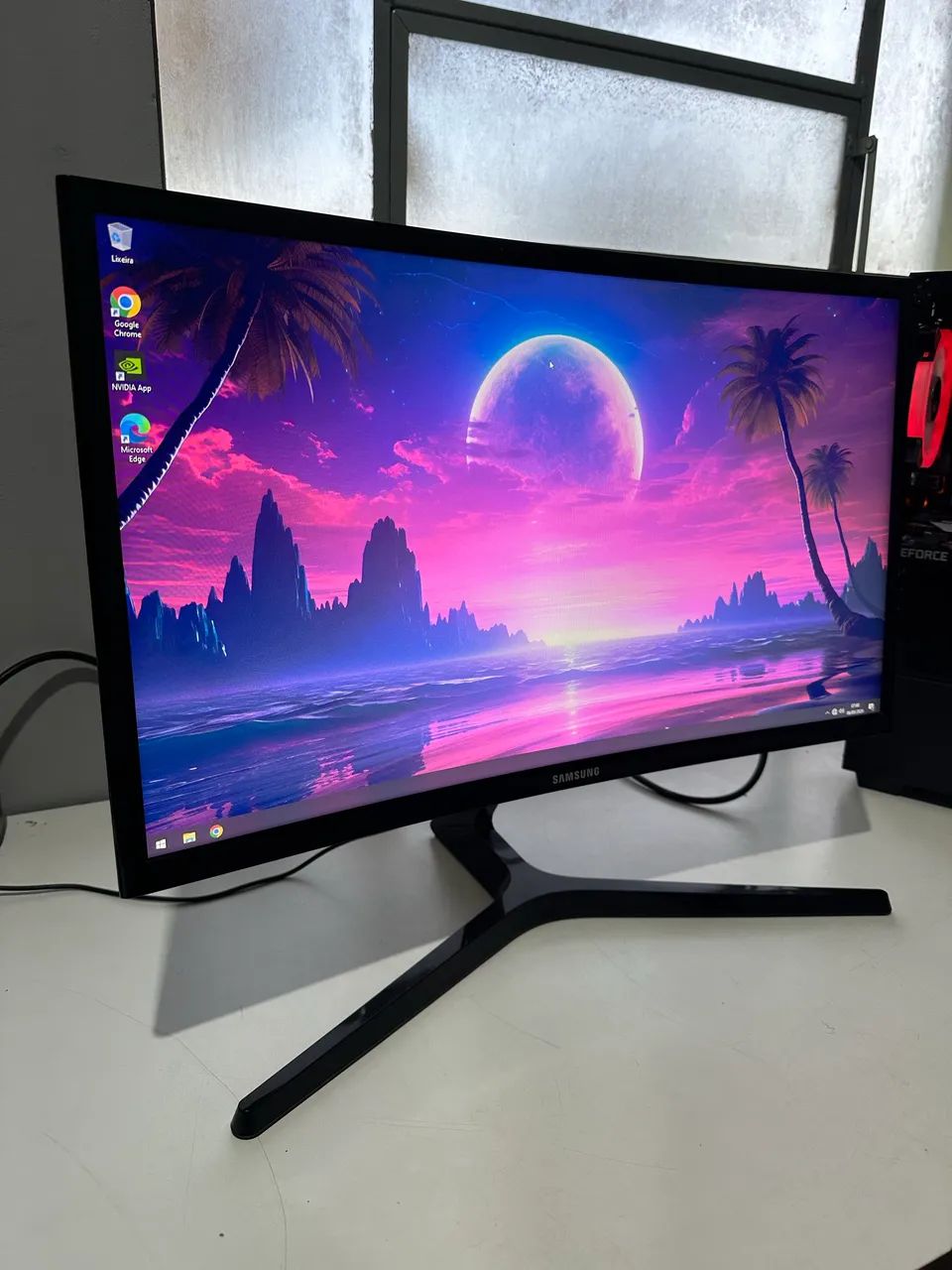 Monitor Gamer 144hz curvo