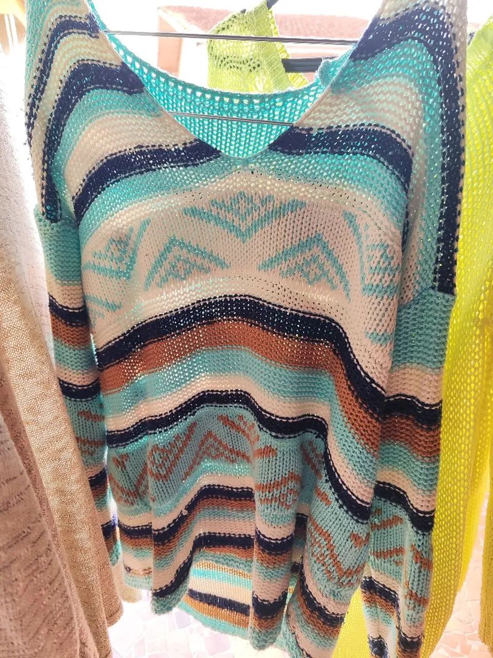 Blusas de lã femininas - Foto 2