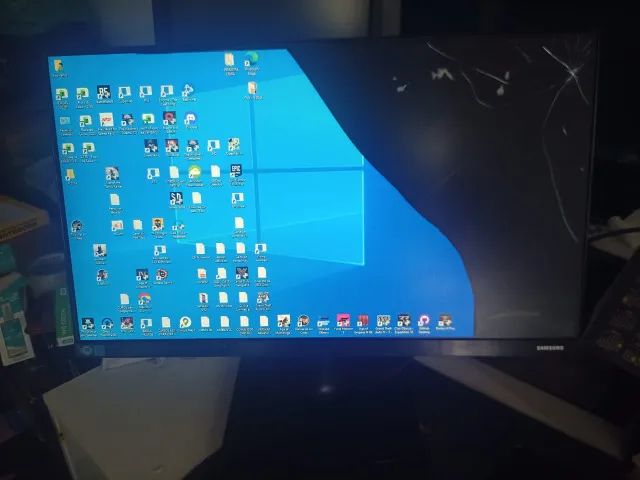 Samsung 22 Full HD HDMI DisplayPort - NO ESTADO - Foto 2