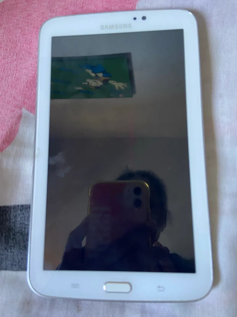 Tablet Samsung sem carregador