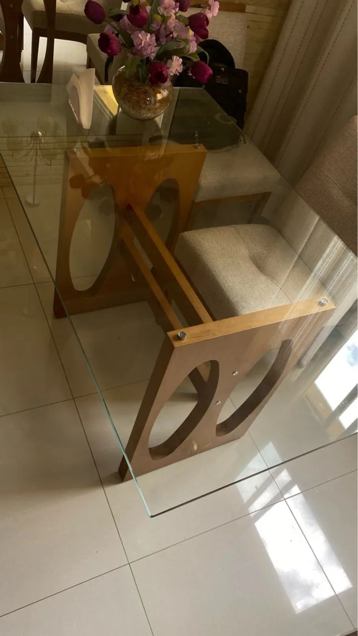 Vendo linda mesa de jantar - Foto 5
