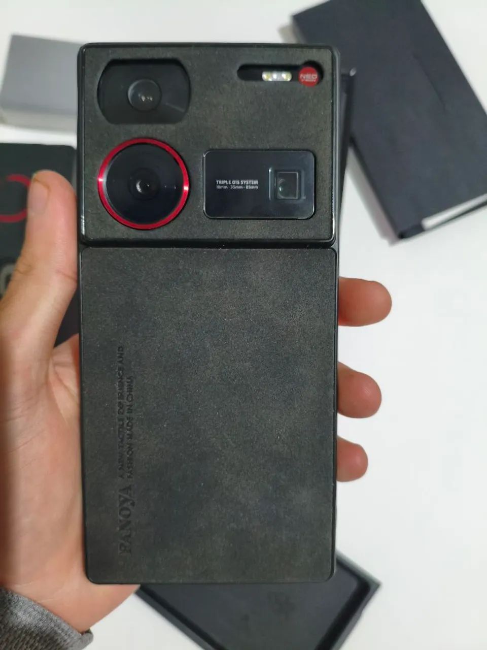 nubia Z60 Ultra 12GB+256GB ブラック グローバル版 Nubia Z60 Ultra 5G Black - 256GB / 12GB RAM - Novo na Caixa