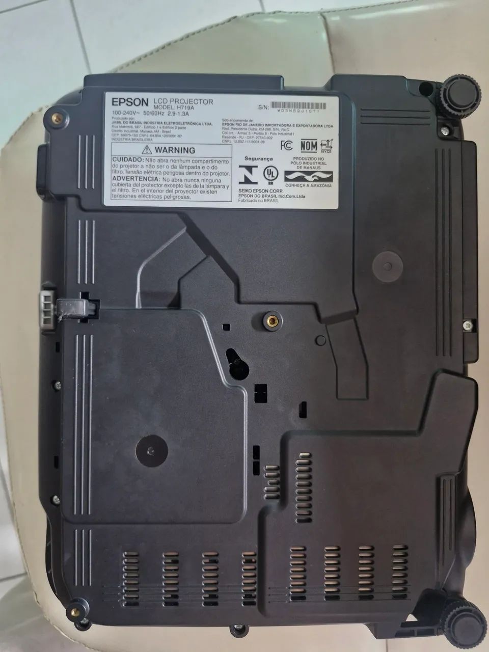 Projetor Epson h719a Powerlite s31+ Usado - Foto 3