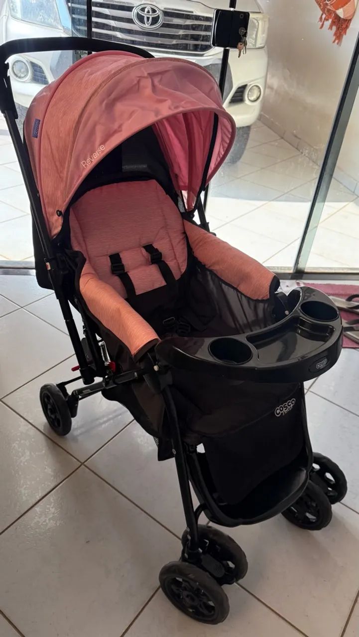 Vendo carrinho e bebê conforto - Foto 2