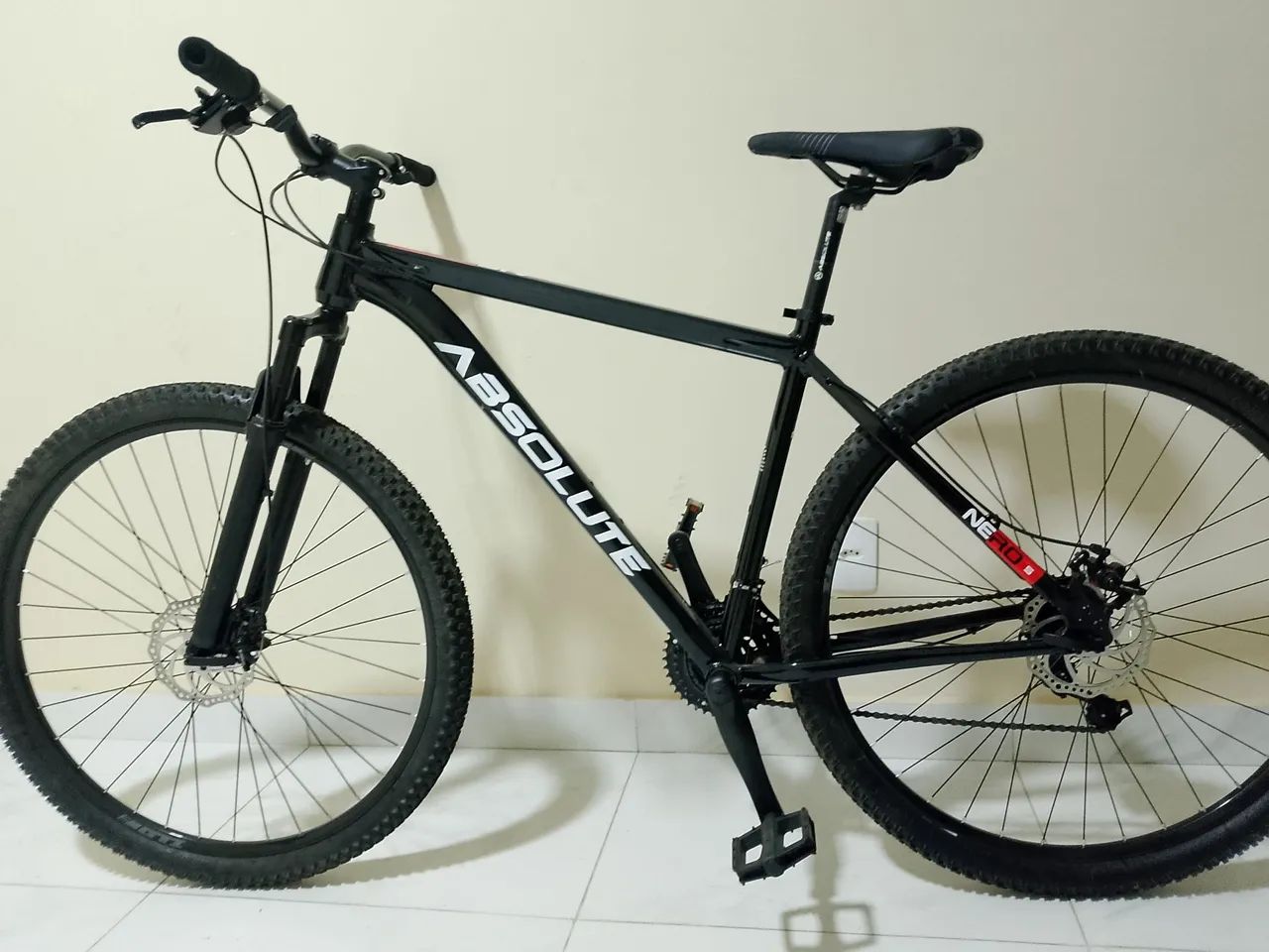 Uma bicicleta seminova