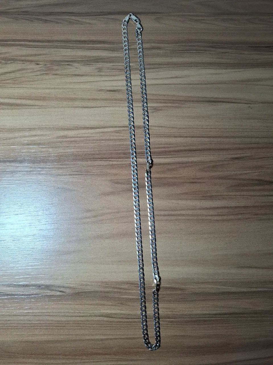 Corrente de prata legítima  - Foto 4