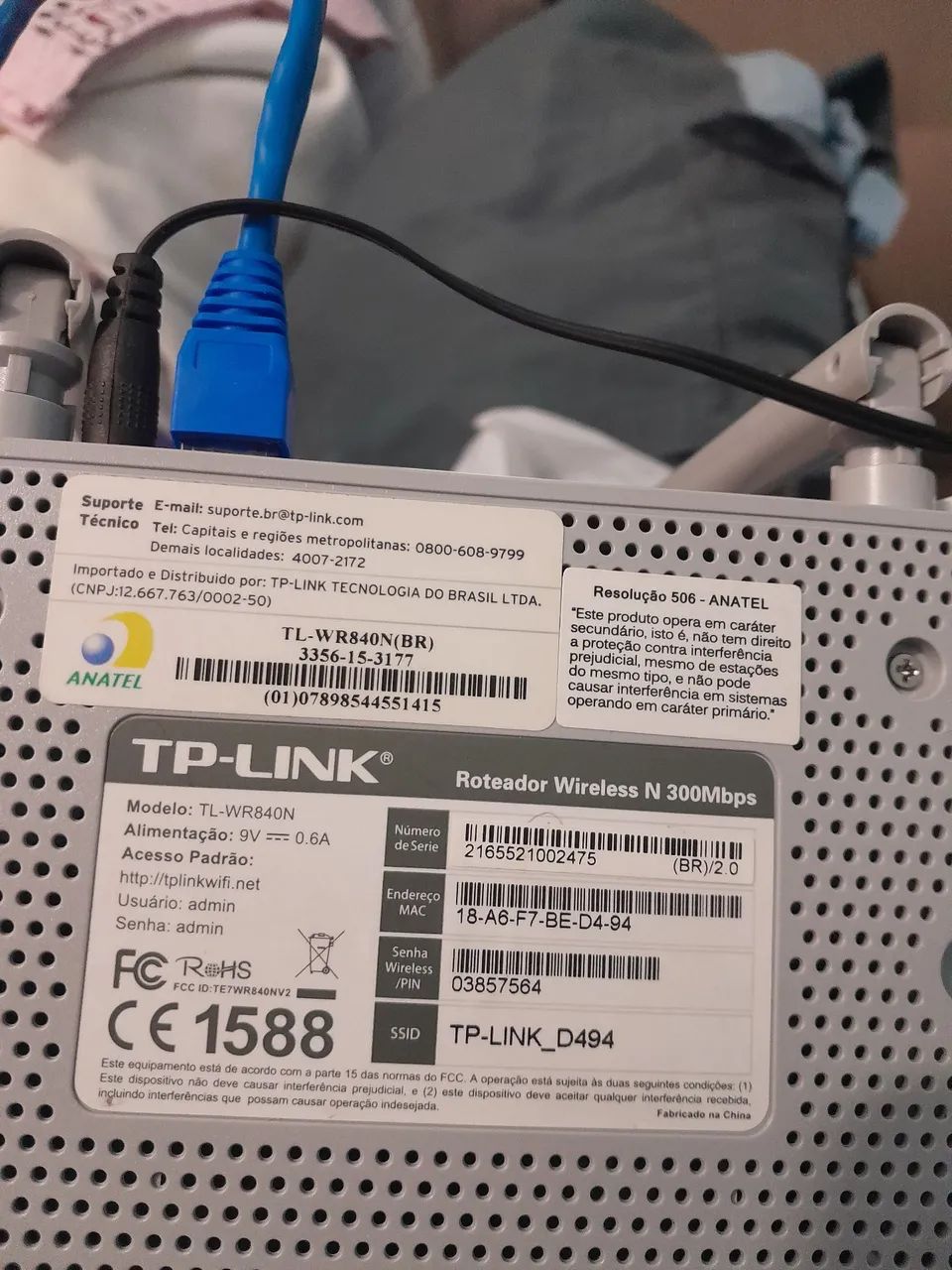 Roteador Tplink Tl Wr480N - Foto 2