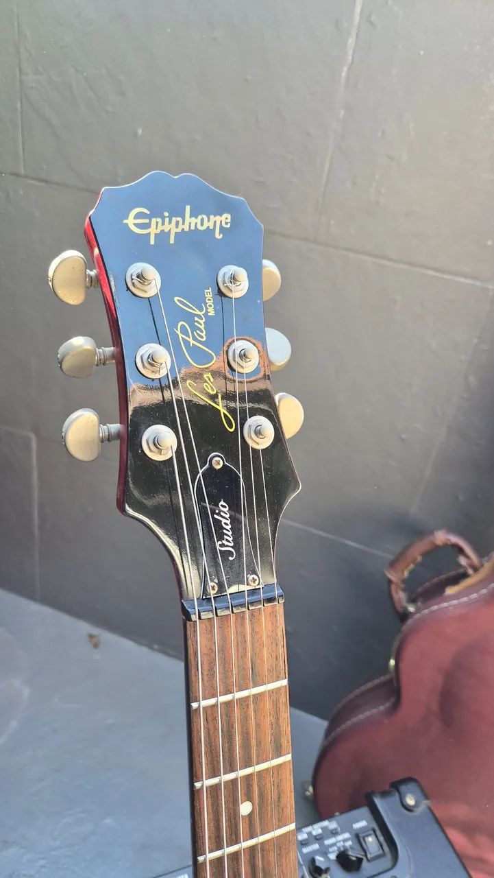 Epiphone Les Paul Worn wine 2011 - Foto 5
