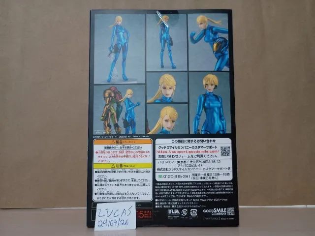 Figma Samus Metroid Zero suit original lacrada - Foto 2