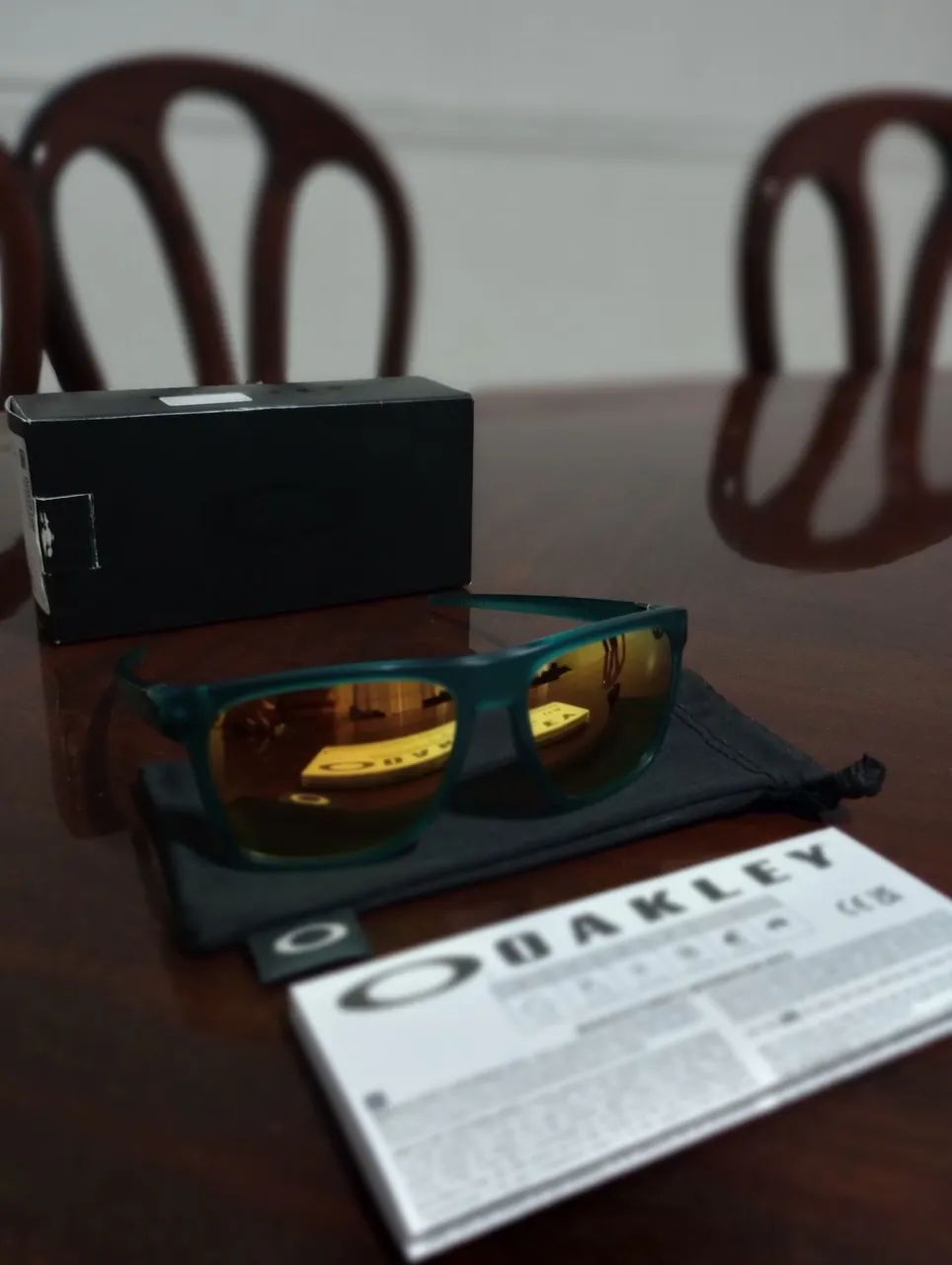 Óculos de Sol - Oakley Leffingwell Artic Surf - Original