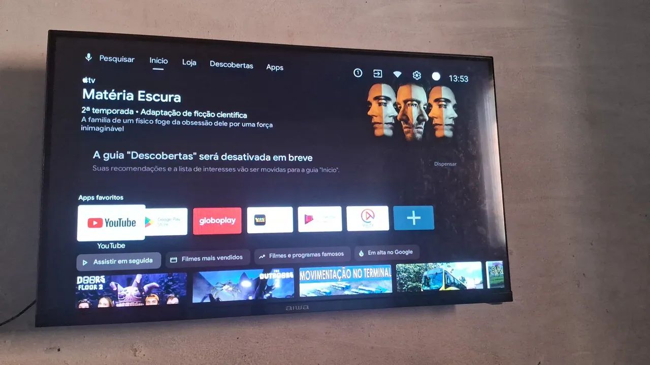VENDO TV ANDROID MARCA AIWA 32 POLEGADAS 