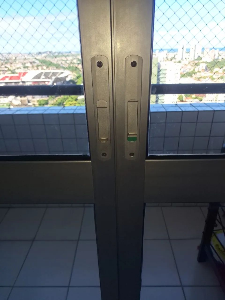 Porta de vidro 4 folhas 