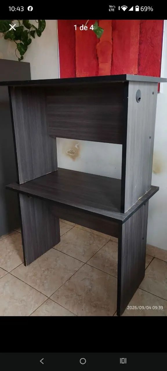 2 mesas para escritório  - Foto 3