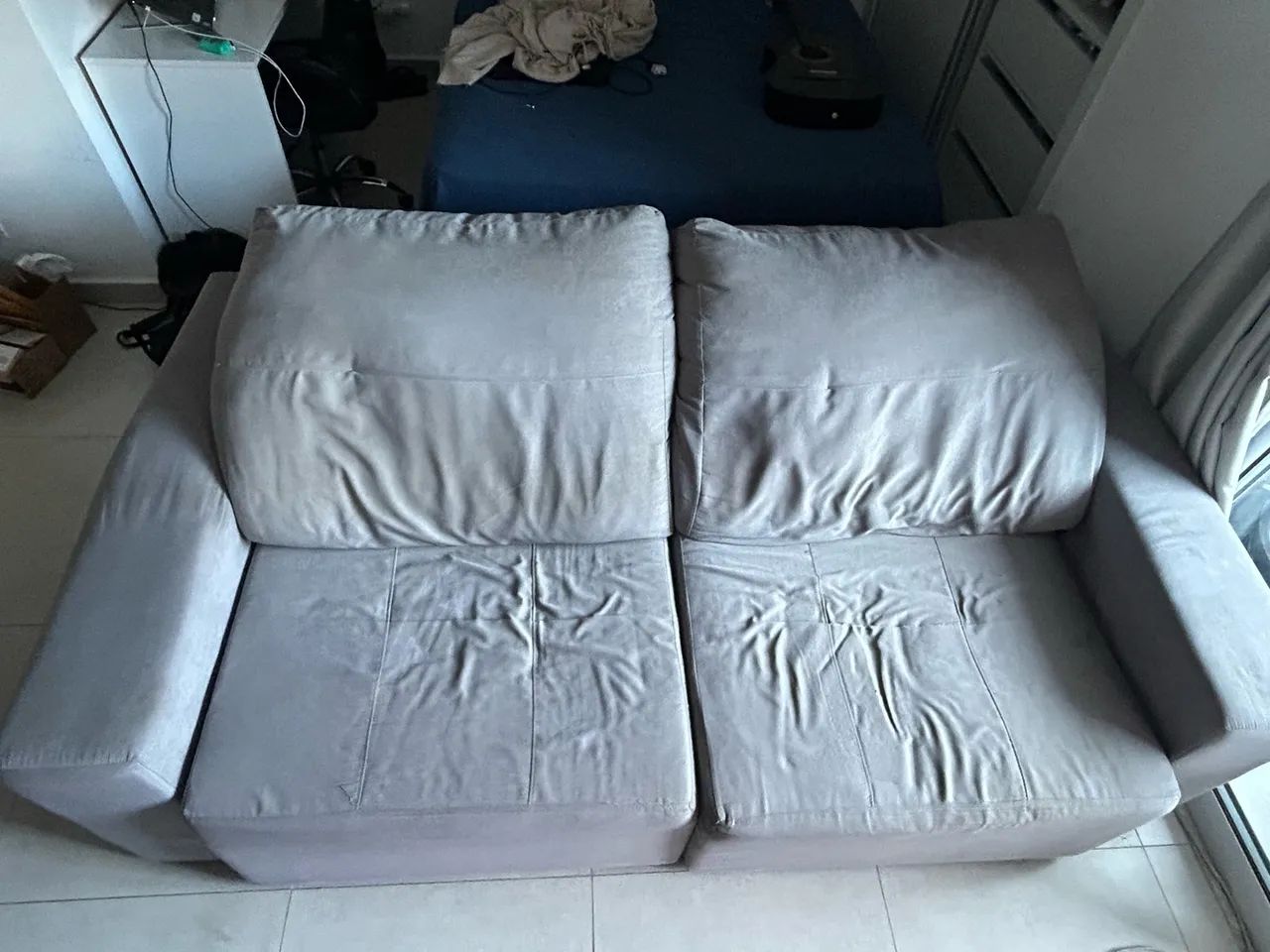 Sofá cinza - Foto 4