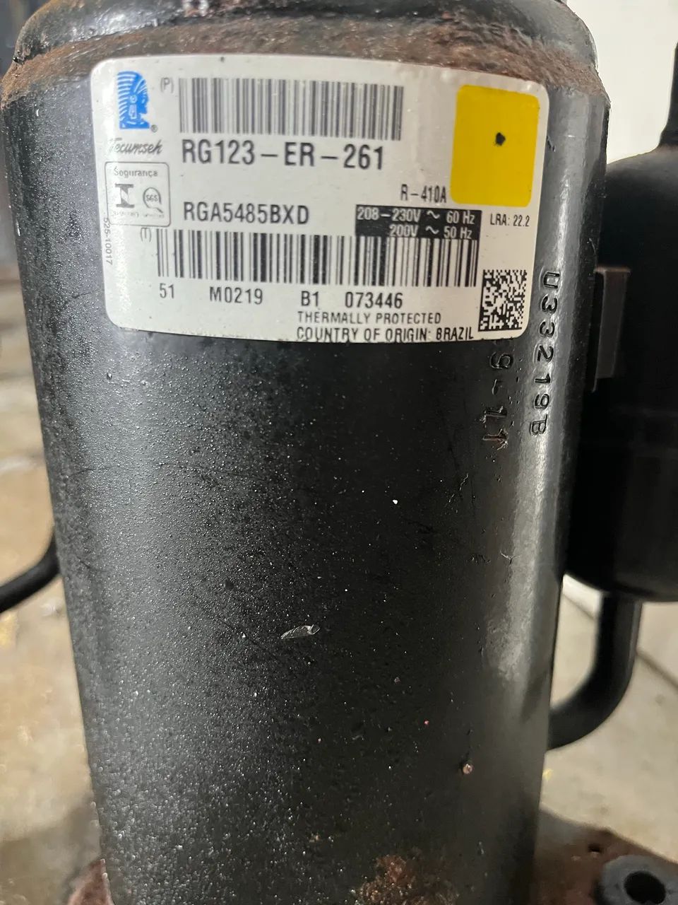 Compressor de ar-condicionado 12 mil btus - Foto 2