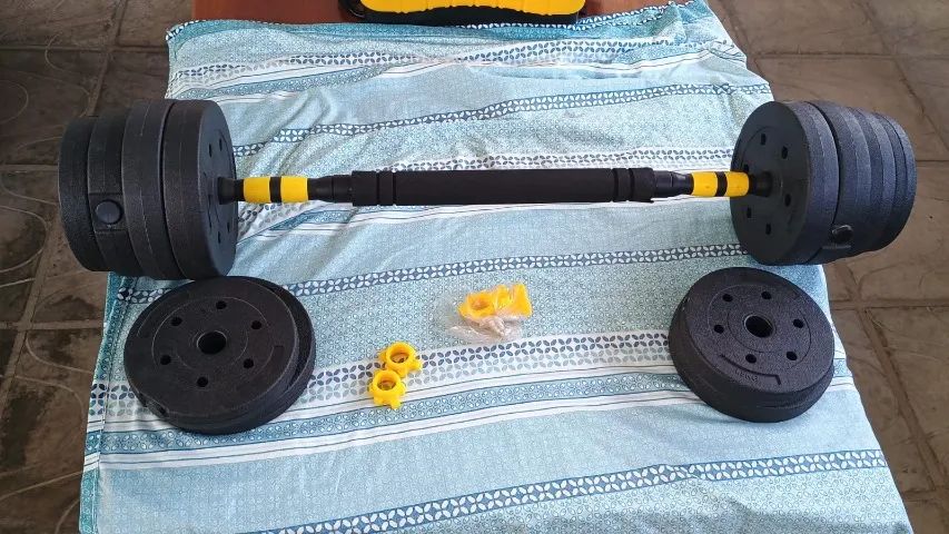 Kit Musculação 25kg. - Foto 2