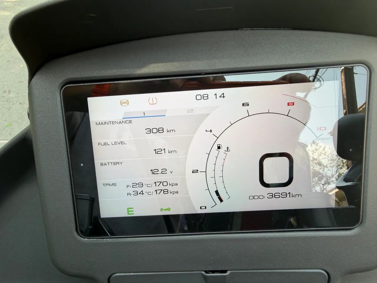 Zontes E350 super nova Branca  - Foto 4