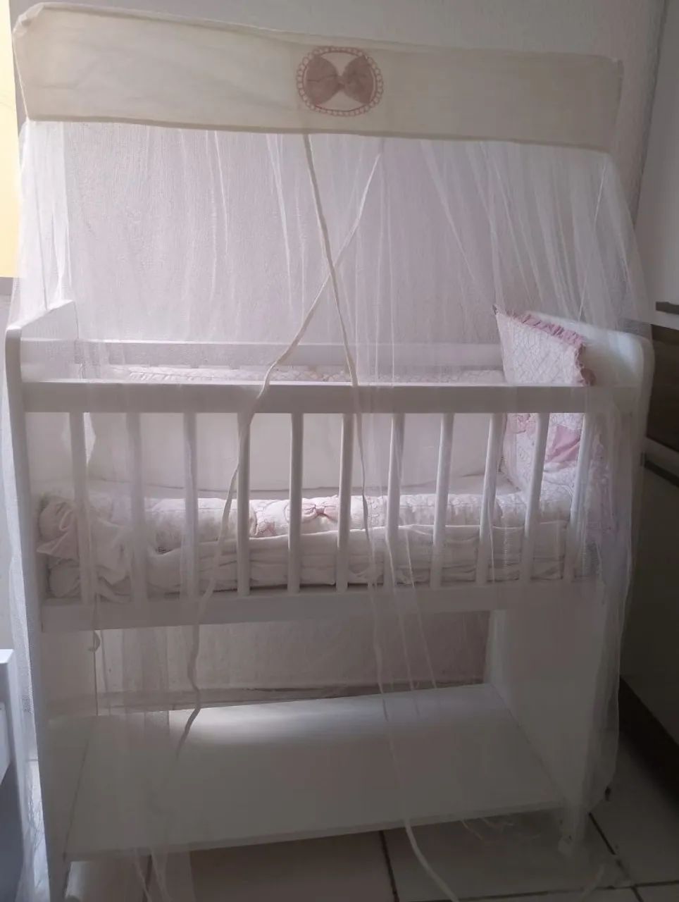 Ninho e berço de bebê 