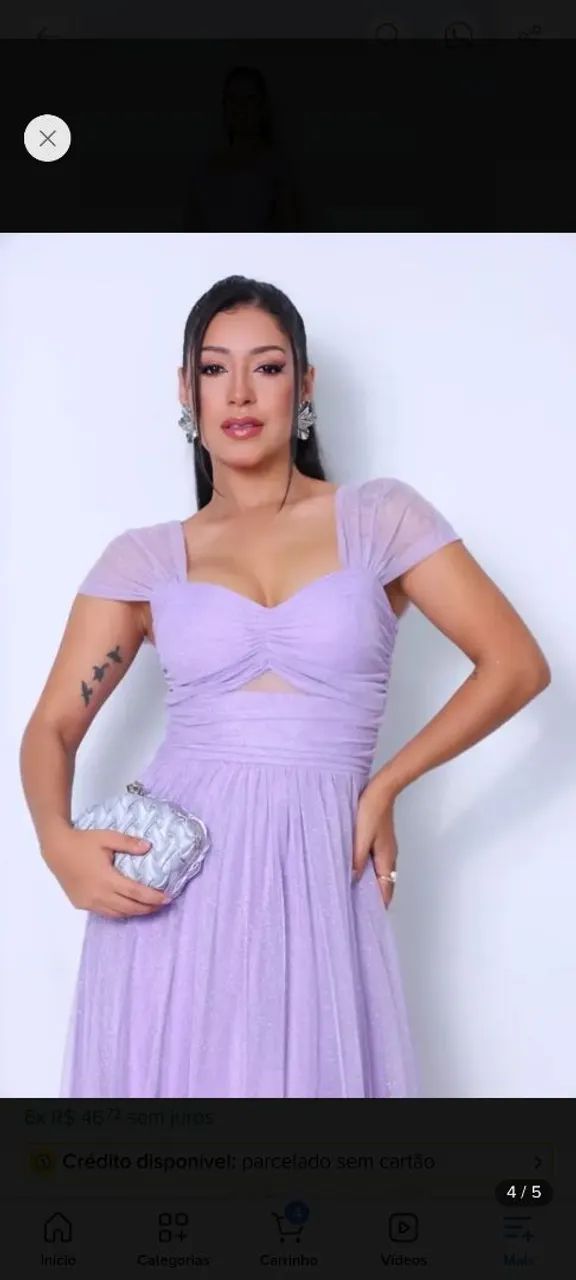 Vestido de festa 
