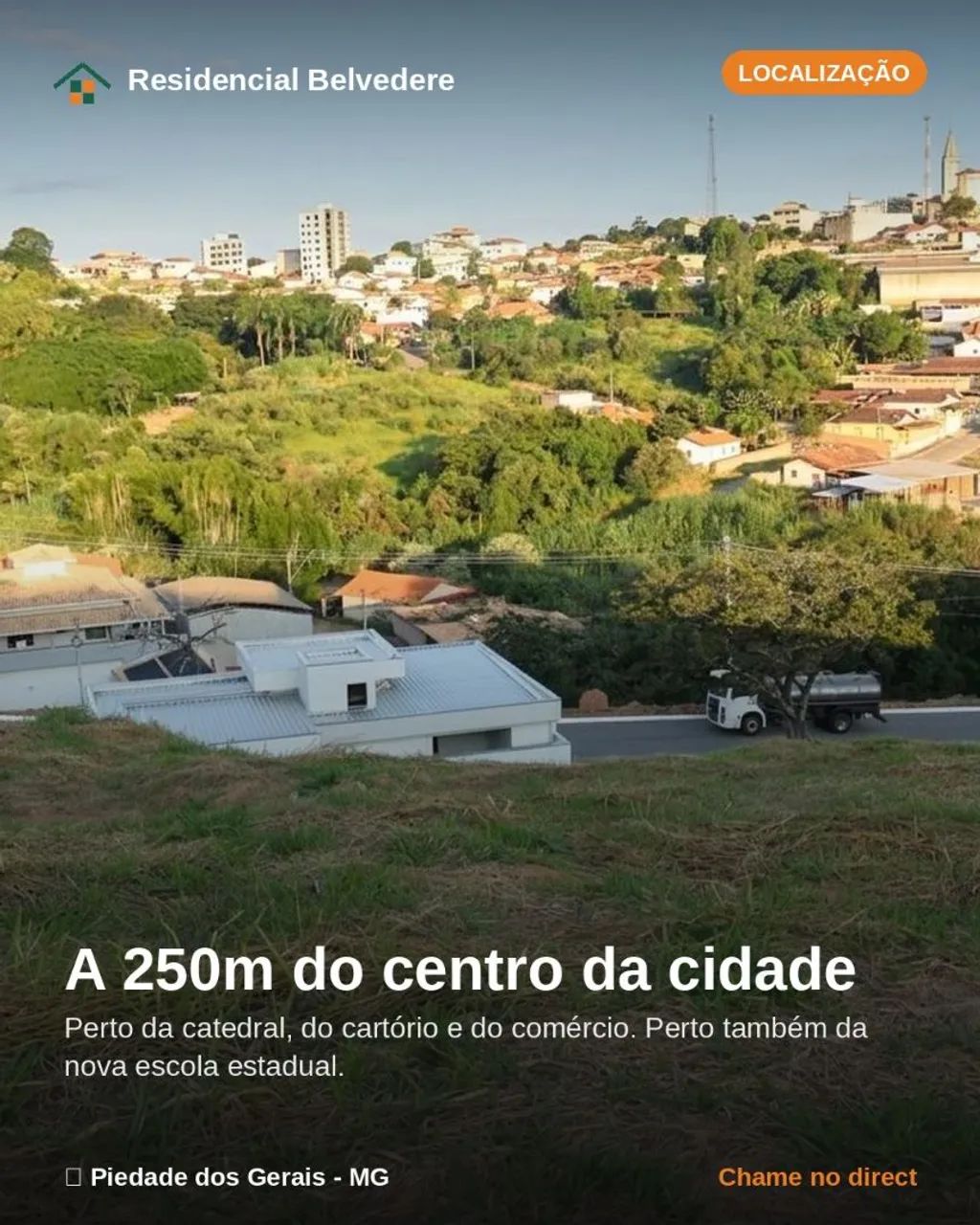 Residencial Belvedere - Lotes de 360 m² perto do centro - Foto 3