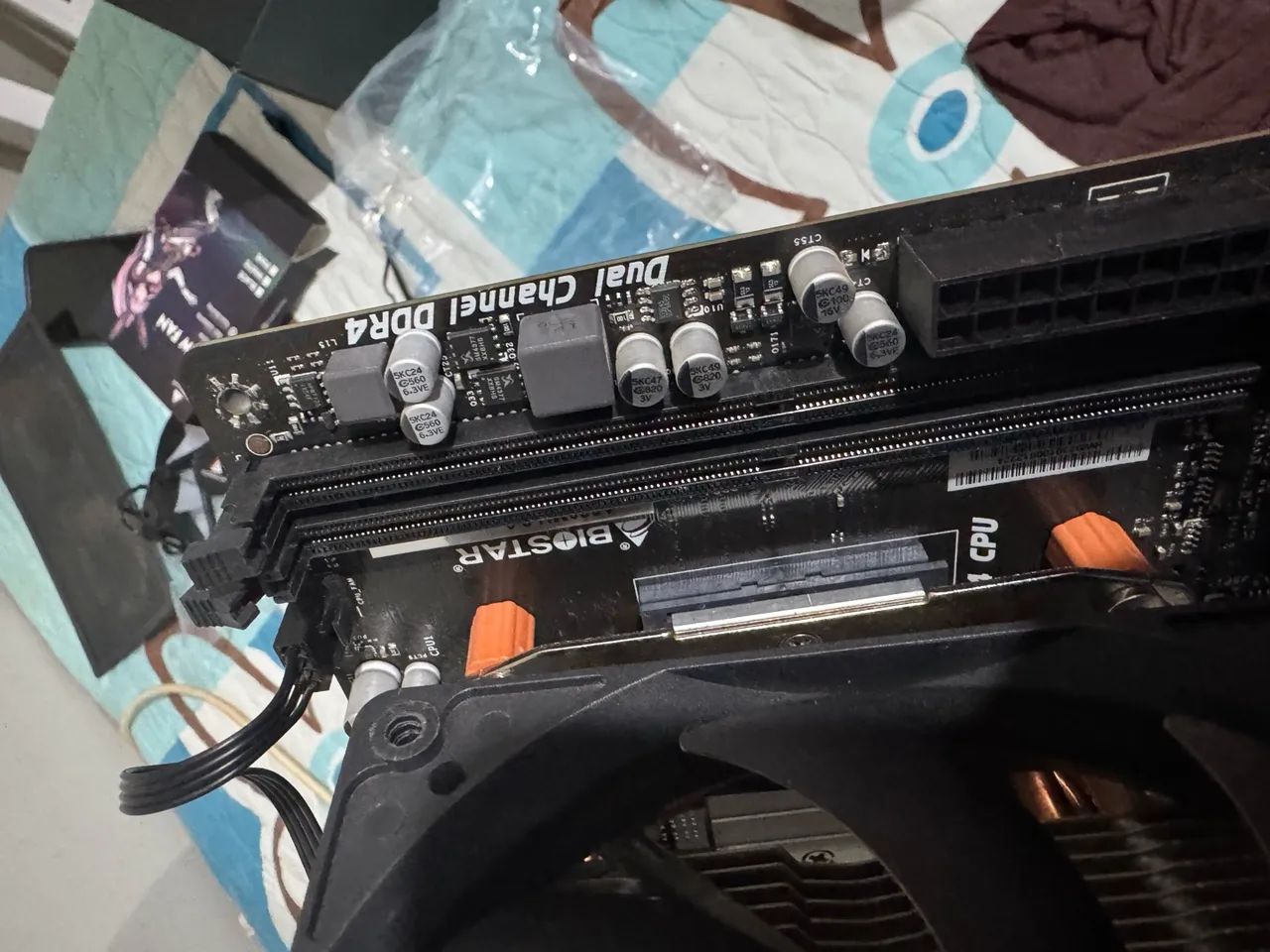 Kit ryzen 1500x placa mãe e cooler  - Foto 4
