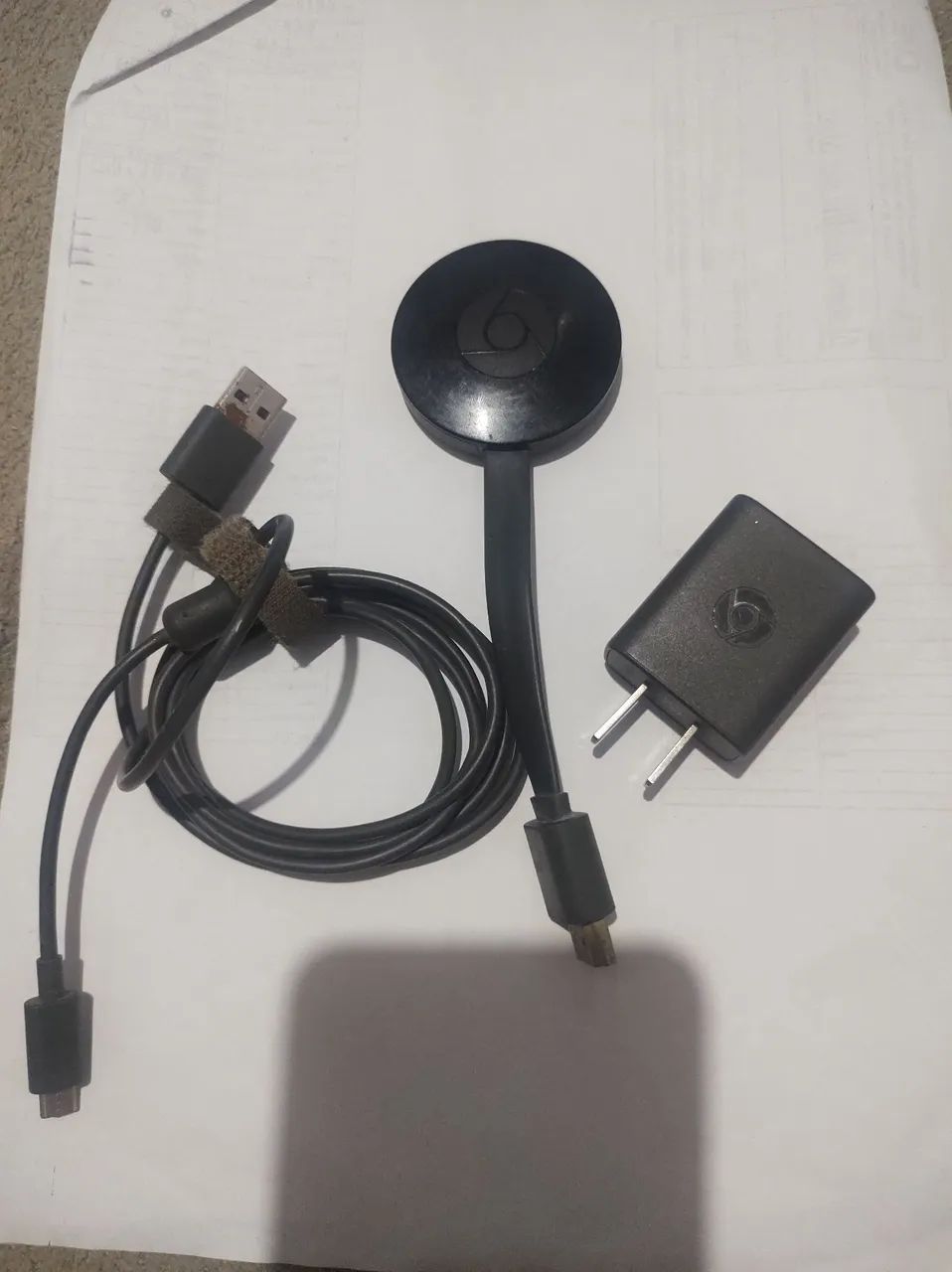 Google Chromecast Original Completo - Funcionando Perfeitamente