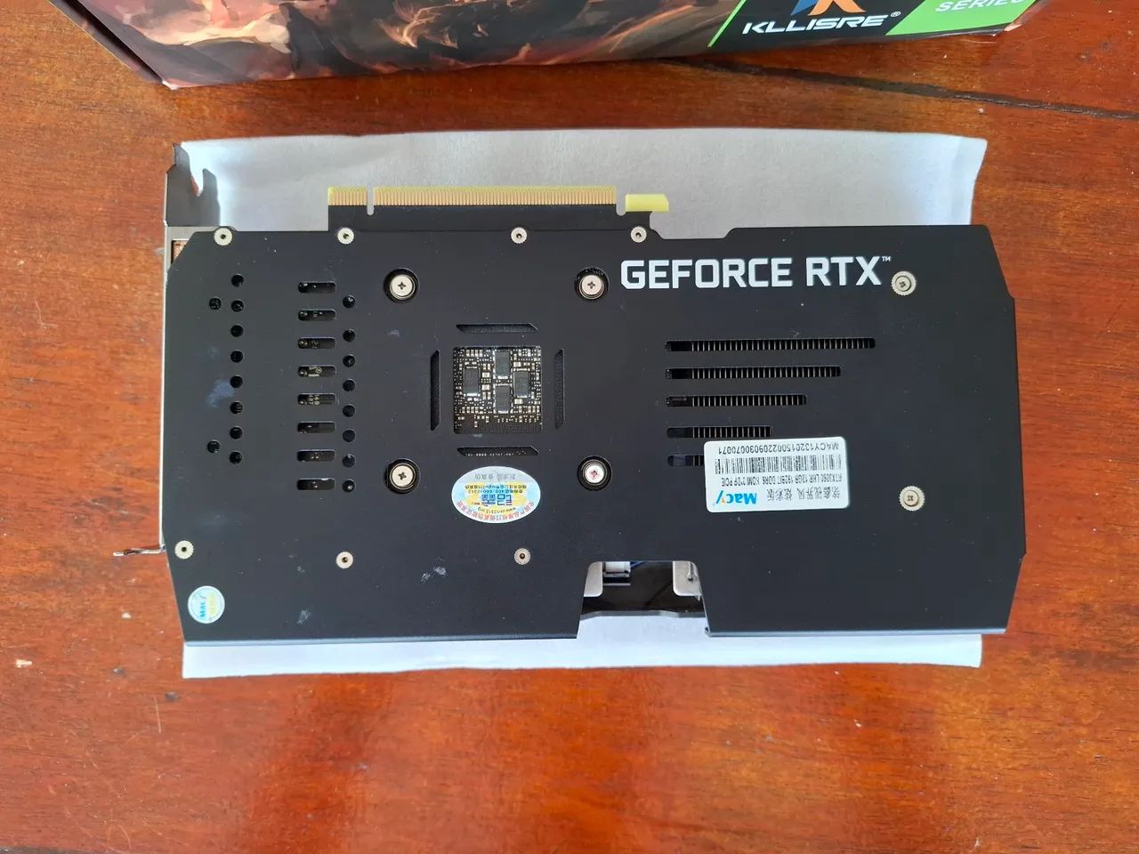 Placa de vídeo Kllisre Nvidia RTX 3060 12GB LHR - Foto 4