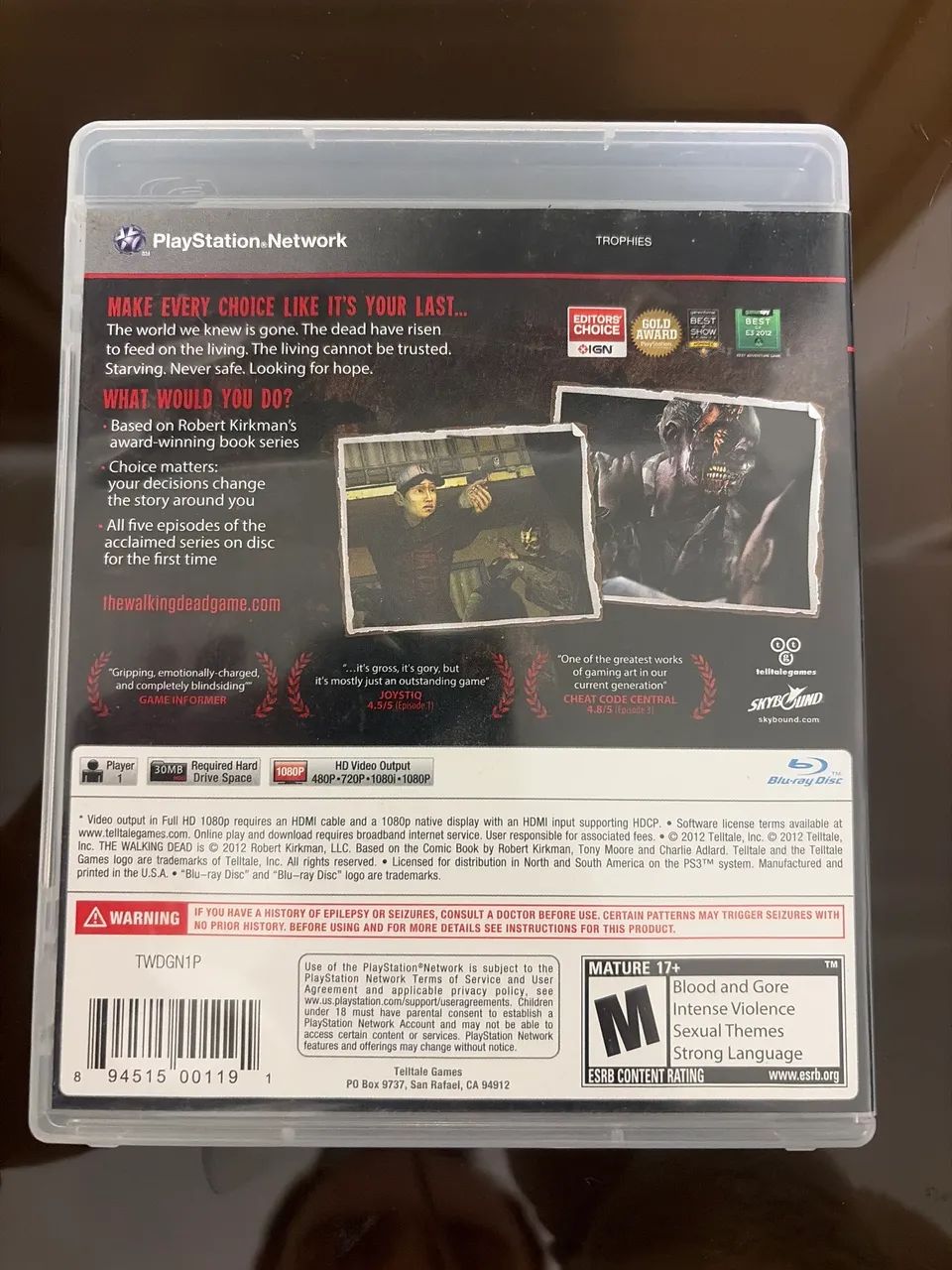 PS3 The Walking Dead  - Foto 2